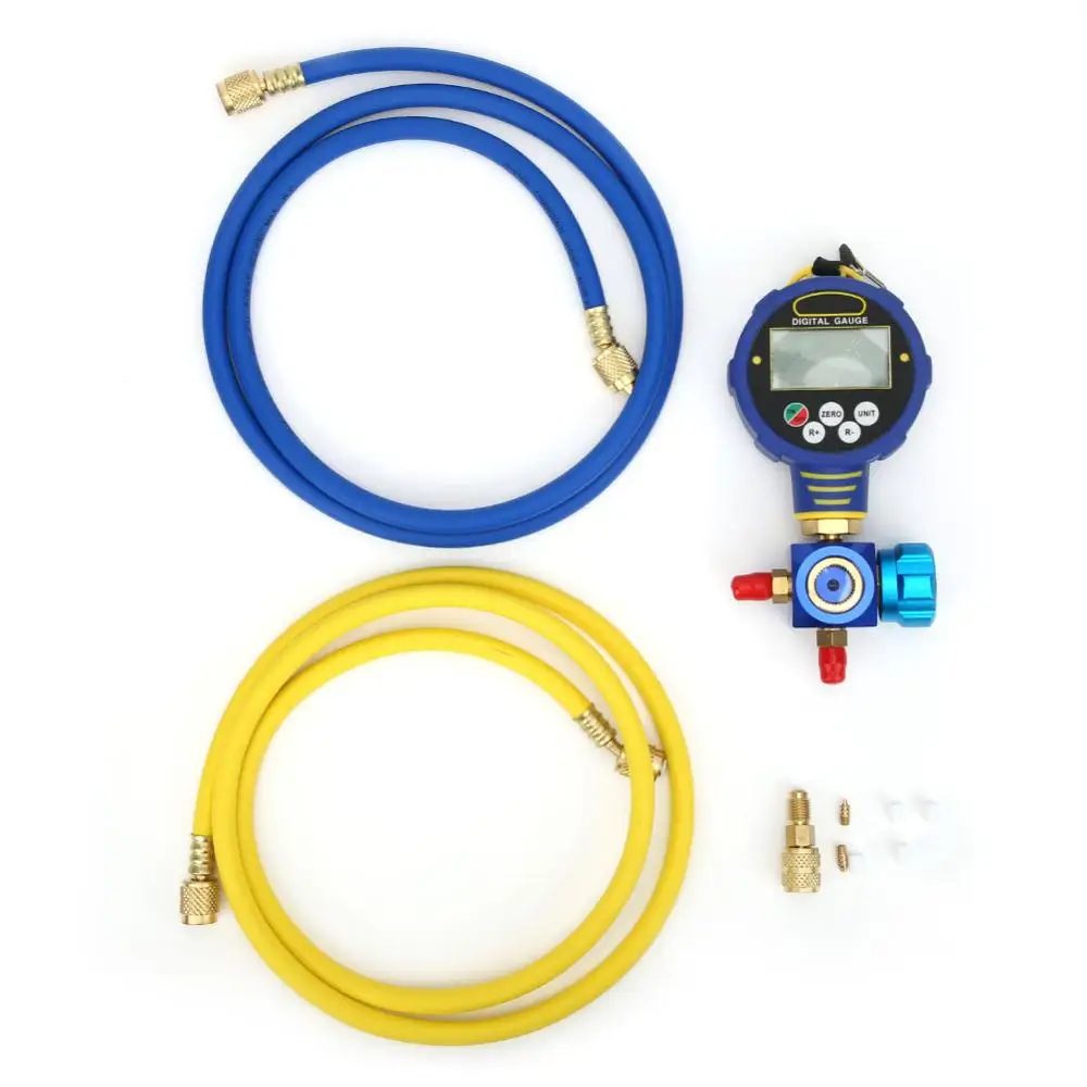 Digital Refrigerant Gauge Low Pressure Vacuum Pressure Manifold Tester