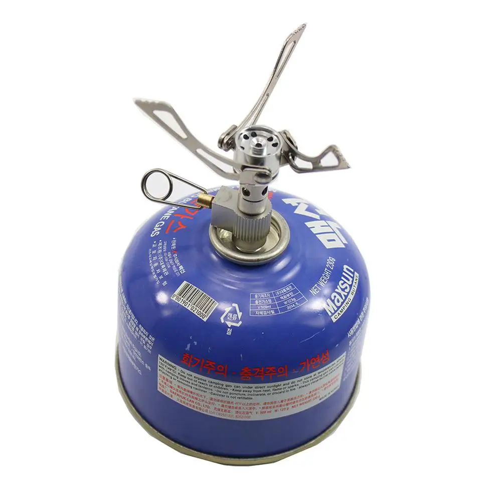 HiMISS Мини Кемпинг печи складной Открытый газовая плита портативная печь для приготовления пищи Пикник Сплит печи плита газовые горелки