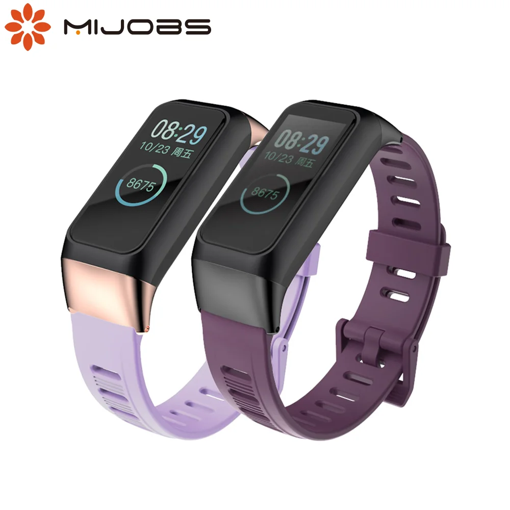 Ремешок для смарт часов Amazfit Cor 2 силиконовый браслет Huami носимые