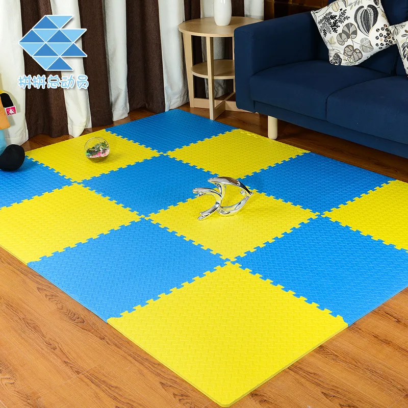 

New Style Eva Environmental Protection Materials Jigsaw Puzzle Mats Bedroom Silence Pad Foam Floor Pad Non-toxic Tasteless Slip