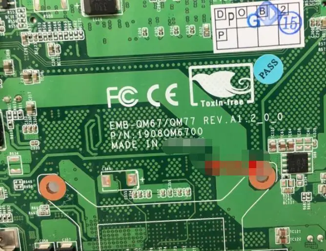 EMB-QM67/QM77 REV A1 100% OK  귣   EMB-QM67   EMB-QM77, CPU RAM 6 * COM