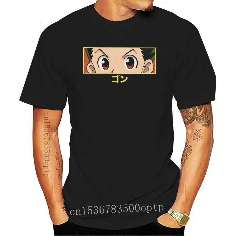 HXH GON Eyes T Shirt Homme Pure Cotton 