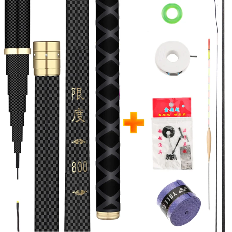 Super Light Hard Carbon Fiber Hand Fishing Pole Telescopic Fishing Rod 2.7M/3.6M/3.9M/4.5M/5.4M/6.3M/7.2M/8M/9M/10M Stream Rod Super Light Hard Carbon Fiber Hand Fishing Pole Telescopic Fishing Rod 2.7M/3.6M/3.9M/4.5M/5.4M/6.3M/7.2M/8M/9M/10M Stream Rod