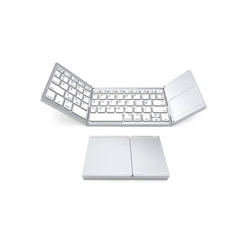 

Mini Folding Keyboard Portable Folding Bluetooth Foldable Wireless Keypad For Windows Android IOS Tablet ipad Phone