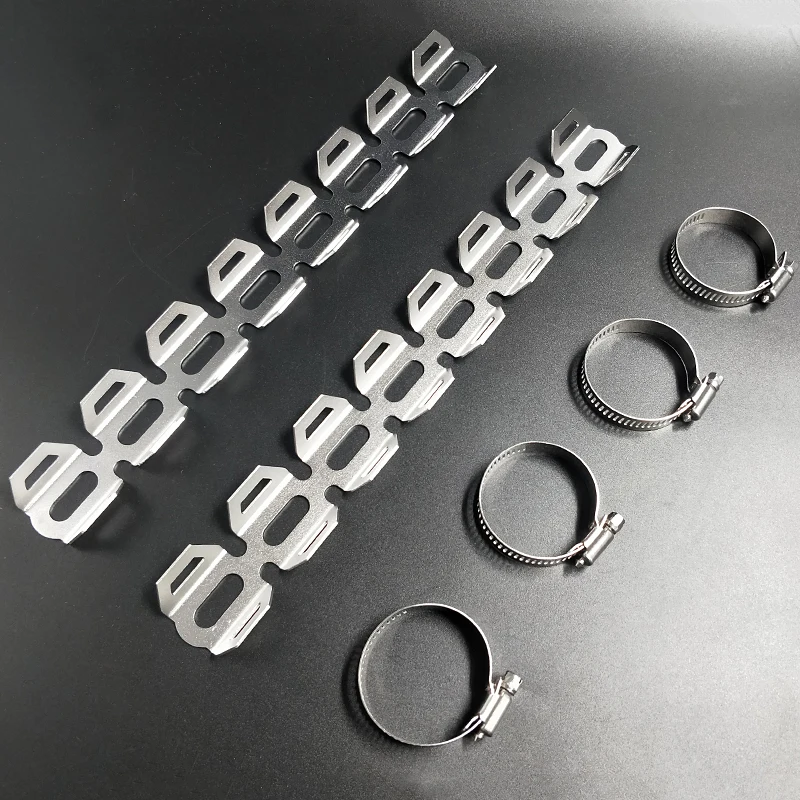 For BMW R1200GS F800GS Adventure F700GS R1100GS R100GS R1150GS Exhaust Muffler Pipe Protector Heat Shield  Cover Guard (5)