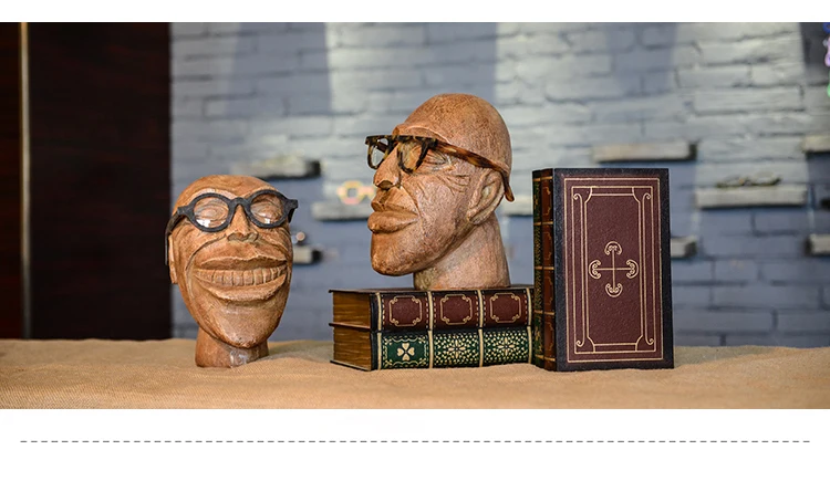 Stile Di Moda Nuovo Modello Di Testa Divertente Occhiali Display Manichino Testa Fittizia Vendita Calda