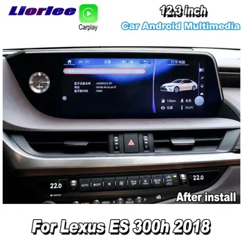

Liorlee Car Android Multimedia Player For Lexus ES 300h 2018 Radio GPS Navigation Stereo System DVR Driving Video Recorder
