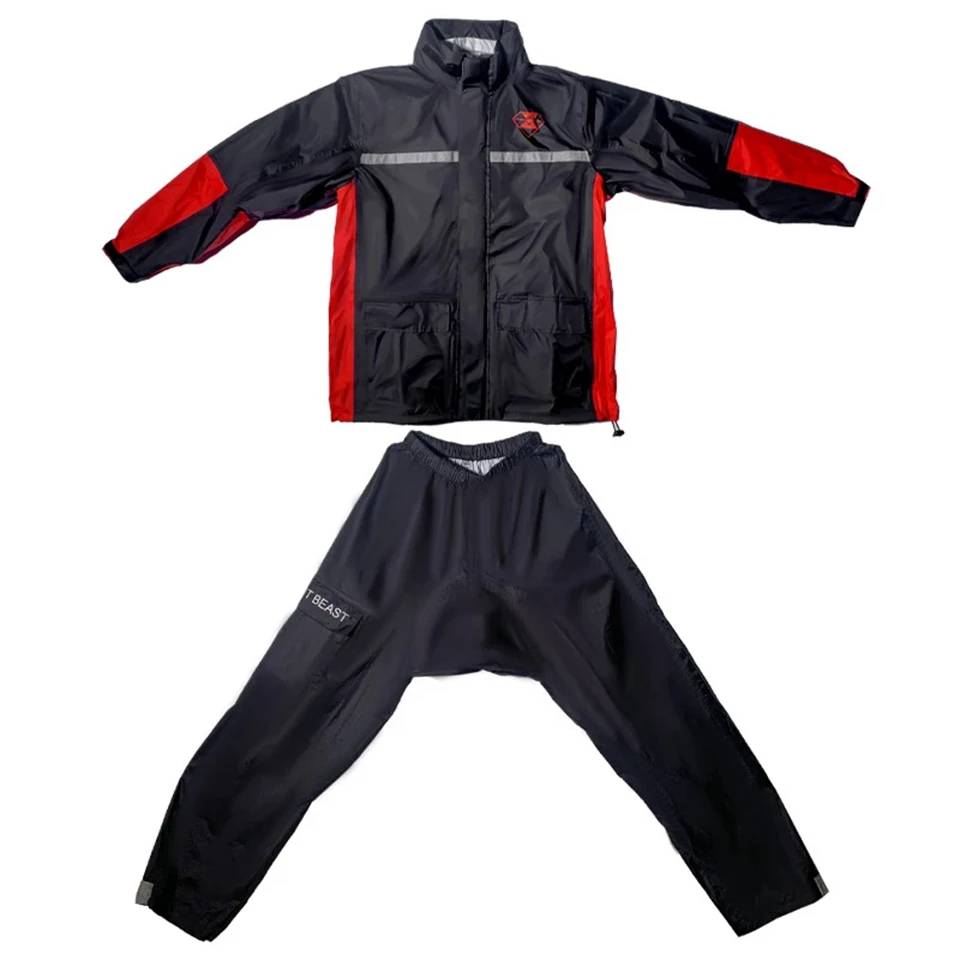Spirit Beast Motorcycle Rain Poncho Men 