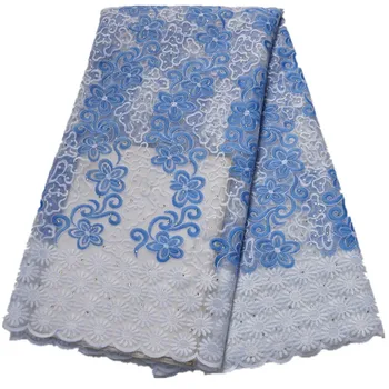 

5yards new purple lace fabric with stones 2019 high quality lace for women dress african tulle lace lace fabric nigerian