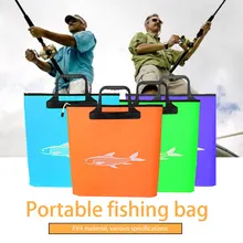Сумка для рыболовных снастей, складная сумка для раковины, сумочка ЭВА, наружное ведро для рыбалки, кемпинг, спортивный умывальник