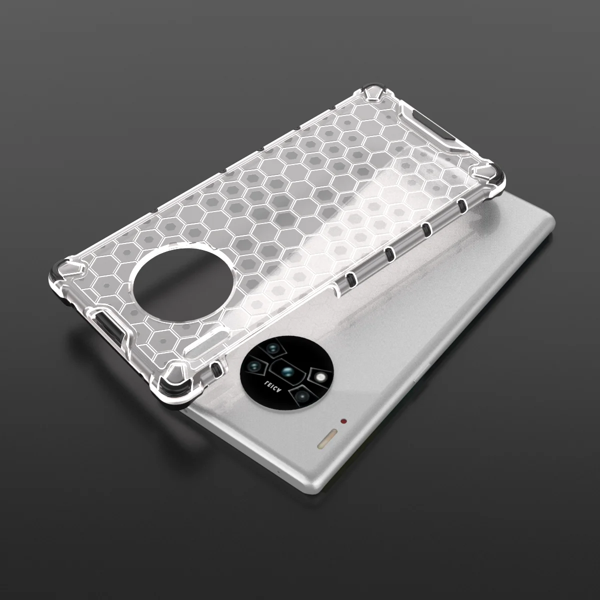 Противоударный защитный чехол для huawei mate 30 30Pro, чехол с Сотами, прочный прозрачный чехол для huawei P30 P30Pro, Гибридный Силиконовый чехол