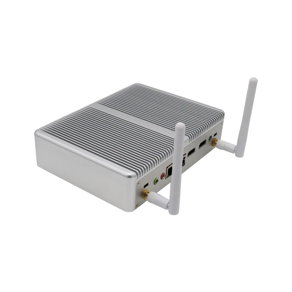 Мини ПК без вентилятора Eglobal Nuc Windows 10 Linux Barebone Intel N3150 четырехъядерный процессор