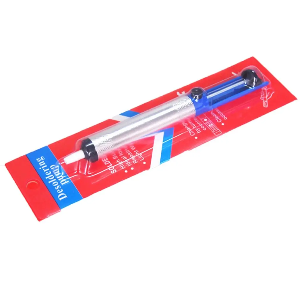 Professional Solder Sucking Desoldering Pump Tool Powerful Removal Vacuum Soldering Iron Desolver Removal Device