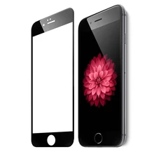 Полное покрытие экрана, закаленное стекло для iPhone 6 6s Plus, пленка, защита экрана, защитное стекло, защита для мобильного телефона