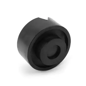 

Black V-groove Car Jack Rubber Pad Anti-slip Rail Protector Support Block Heavy Duty For Car Lift E7CA