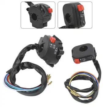 

2pcs Motorcycle Left Right 5-Function Power Handle Switch 22mm 0 9in Fit for