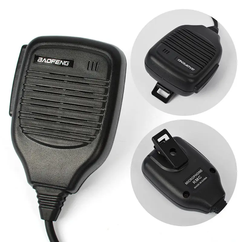 2 шт./лот Baofeng штырька BF-S112 Walkie Talkie Radio Handheld Speaker Mic UV-5R 888S | Мобильные телефоны и