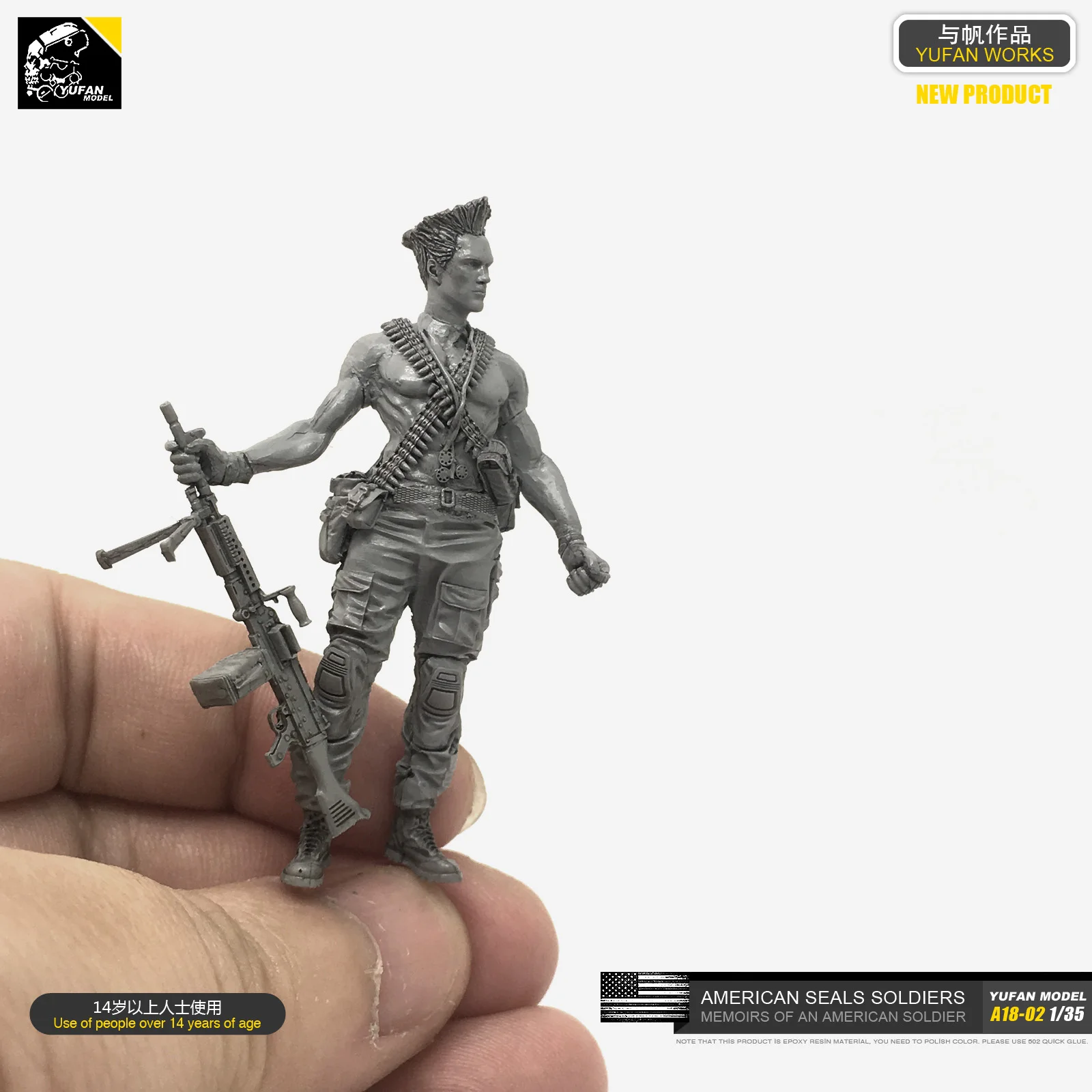 1/35 смолы наборы Солдат модель(специальные силы США) самособранный A18-02