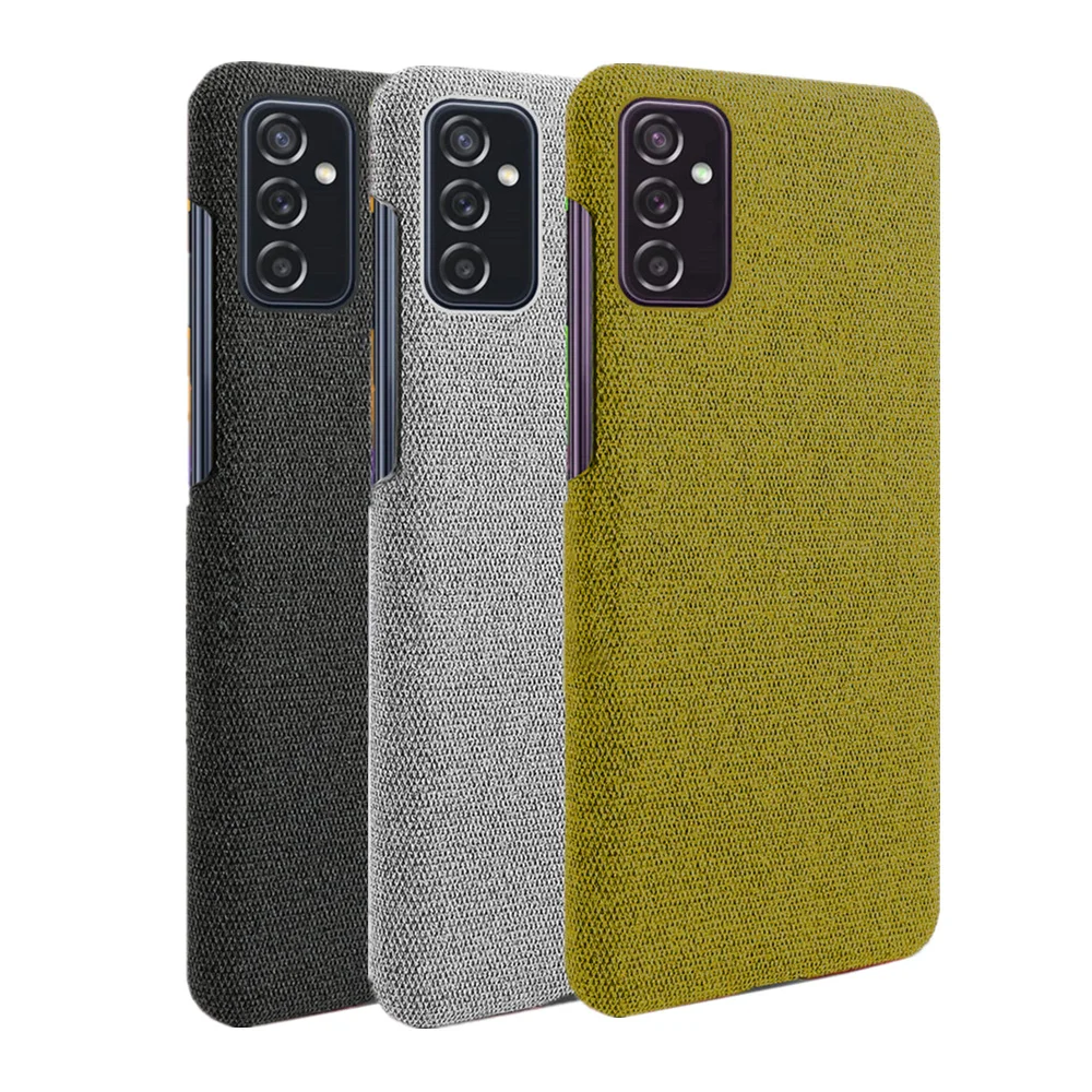 

Case M52 5G For Samsung M52 5G F62 F41 F22 F12 M22 M21s Funda Luxury Cloth Texture Fitted Case For Galaxy A52 A72 A22 A32 A82