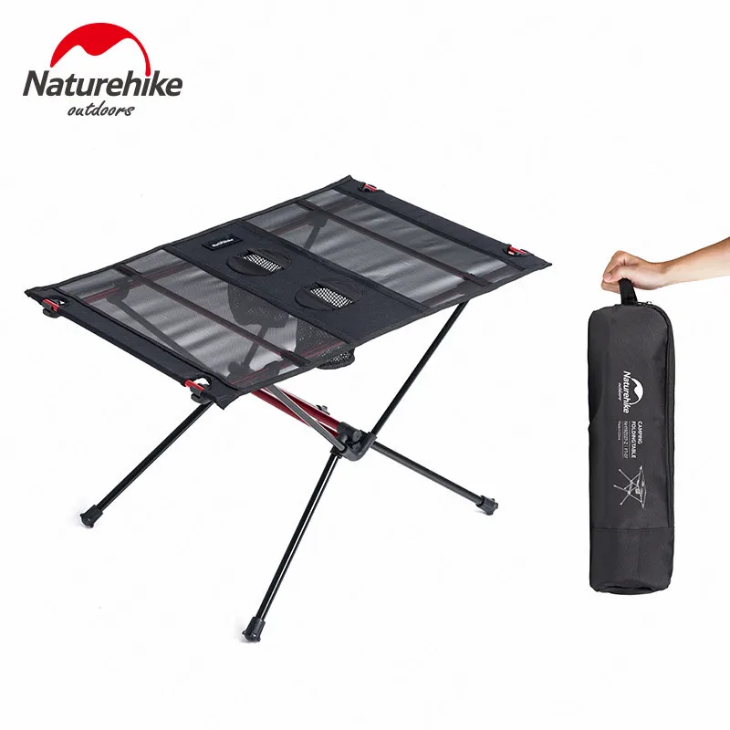 Туристический стол Naturehike ультралегкий 652 г 30 кг подшипниковый переносной для