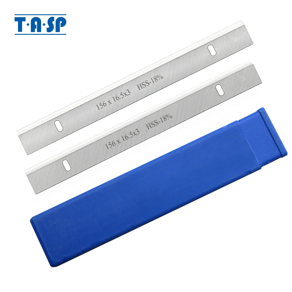 Tasp 6" 156mm Hss Thickness Planer Blade 156x16.3x3mm Wood Planer Knife