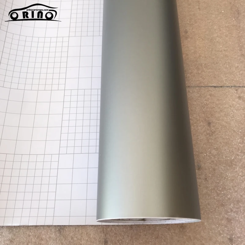 Silver Matt Vinyl Wrap Sticker-3