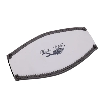

Scuba Diving Snorkel Neoprene Mask Strap Cover Hair Wrap with Silicone Strap