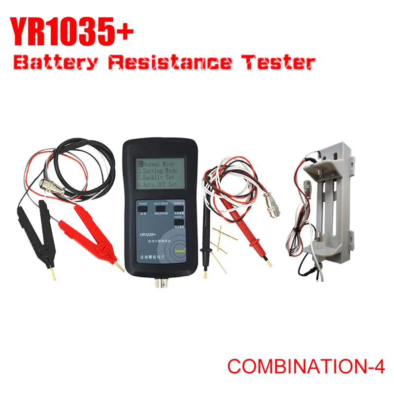 New Original Four-line YR1035 Lithium Battery Internal Resistance Meter Tester YR 1035 Detector 18650 Dry Combination 4 | Инструменты