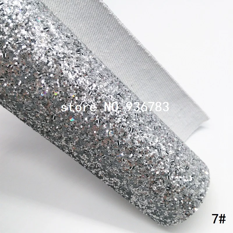 MQ118D 30X134 см мини Ролл блестящая ткань, блестящая кожа для изготовления бантов обувь сумки и обои - Цвет: 7