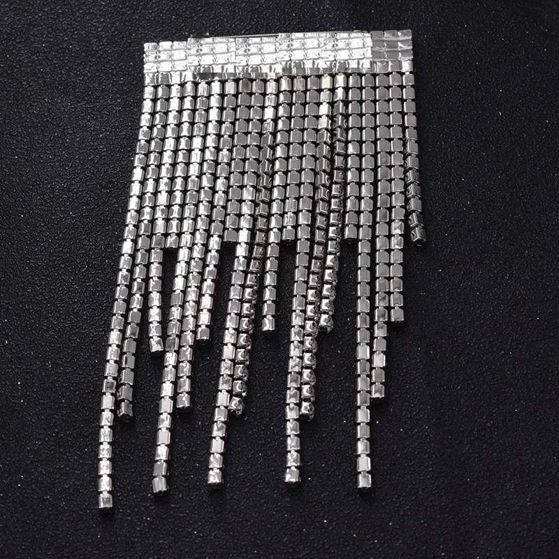 fringe trim rhinetones appliques (4)