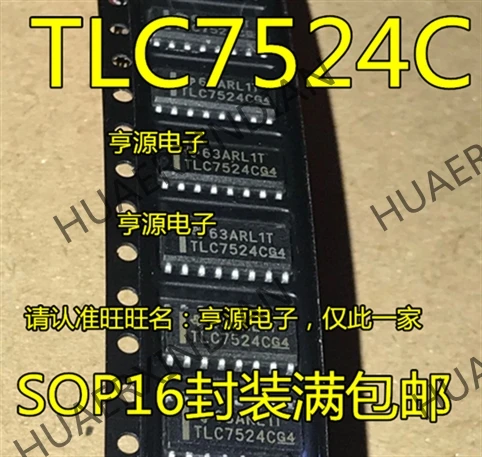 10 шт./лот ICTLC7524C TLC7524CDR SOP16 D-A 8 в