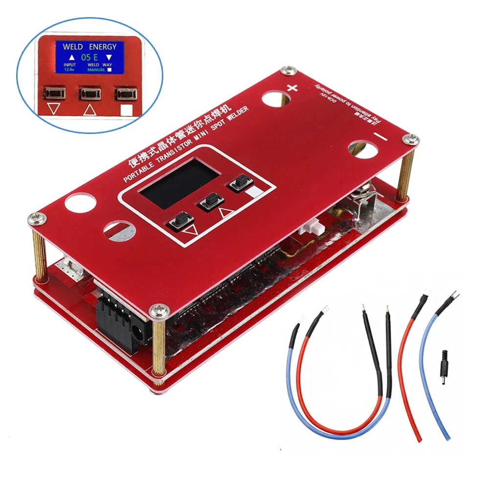 Portable DIY Mini Spot Welder Machine 18650 Battery Various Welding Power Supply