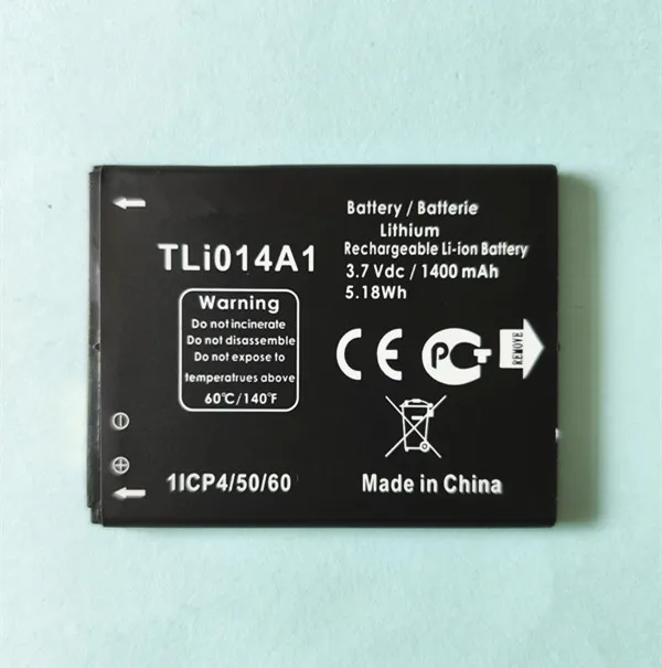 

New Phone battery Tli014A1 for Alcatel One Touch Glory 2, 4010 TPOP, 4010D TPOP, 4030D s'POP, 5020D M'POP, MTC 970, 972