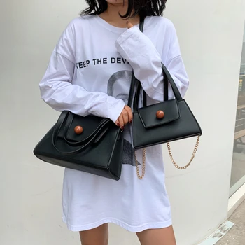 

Retro Fashion Female Big Bag 2018 New Quality PU Leather Women's Designer Handbag Ladies Briefcase Tote Shoulder Messenger Bags