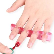 

Toe Separating Gel Toe Separator Flexible Finger Spacer Silicone Soft Form for Manicure Pedicure Nail Tool 2 PCS NEW