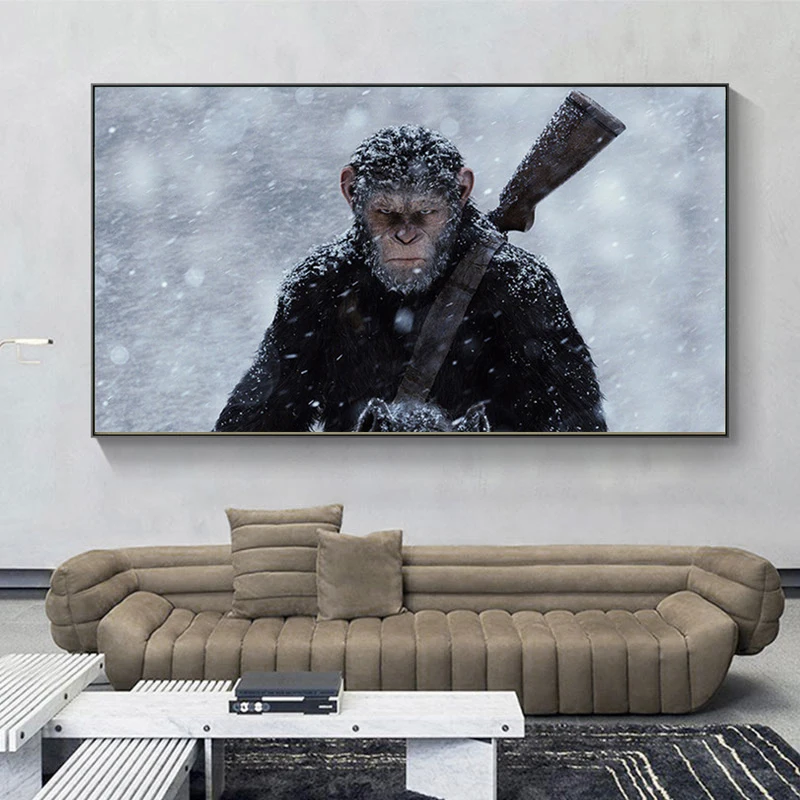 Постер Цезаря из фильма растение планеты обезьянов Декоративная Настенная