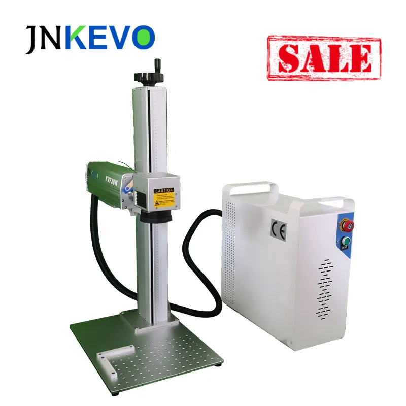 

2 Years warranty high precision portable 30w Raycus JPT MOPA fiber laser marker with rotary device