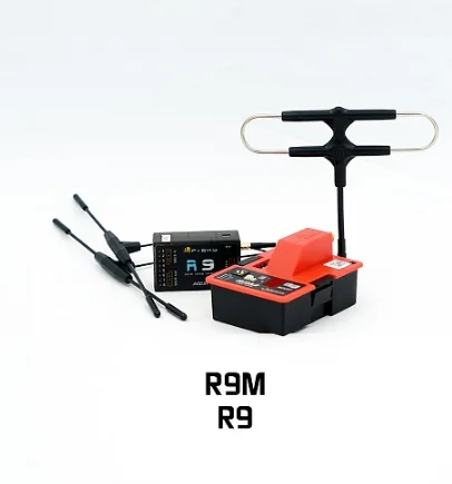 Новинка FrSky приемник R9/R9M/R9mm/R9+ R9M/R9 тонкий+ длинный диапазон, чем L9R приемник и модуль системы 900 МГц Рабочий режим RC модели - Цвет: R9M x R9 x su8