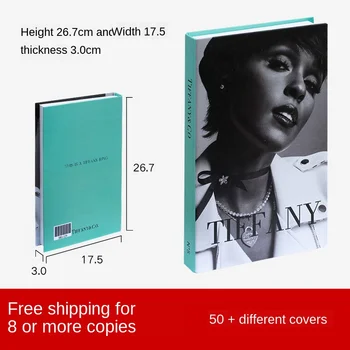 

Fake Books Decorations Soft Loading Minimalist Modern Northern European-Style Decoration Props Library Desktop Ornaments Book