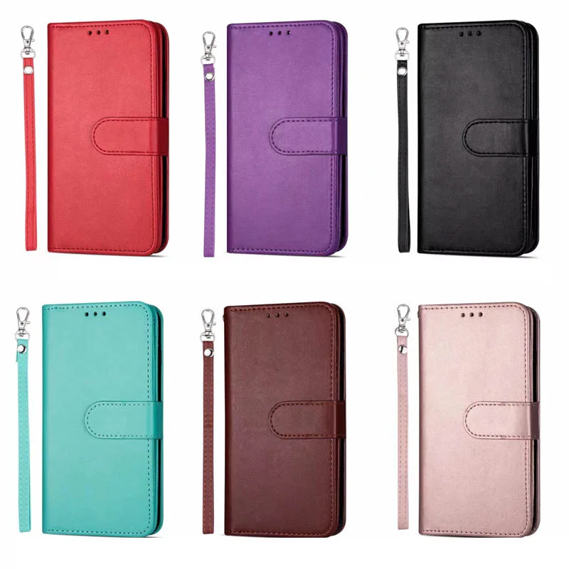 Многофункциональный кожаный чехол-кошелек для samsung Note 10 S10 S10E A70 A50 A40 A30 A10 9 слотов для карт Рамка Держатель для наличных денег 1 шт