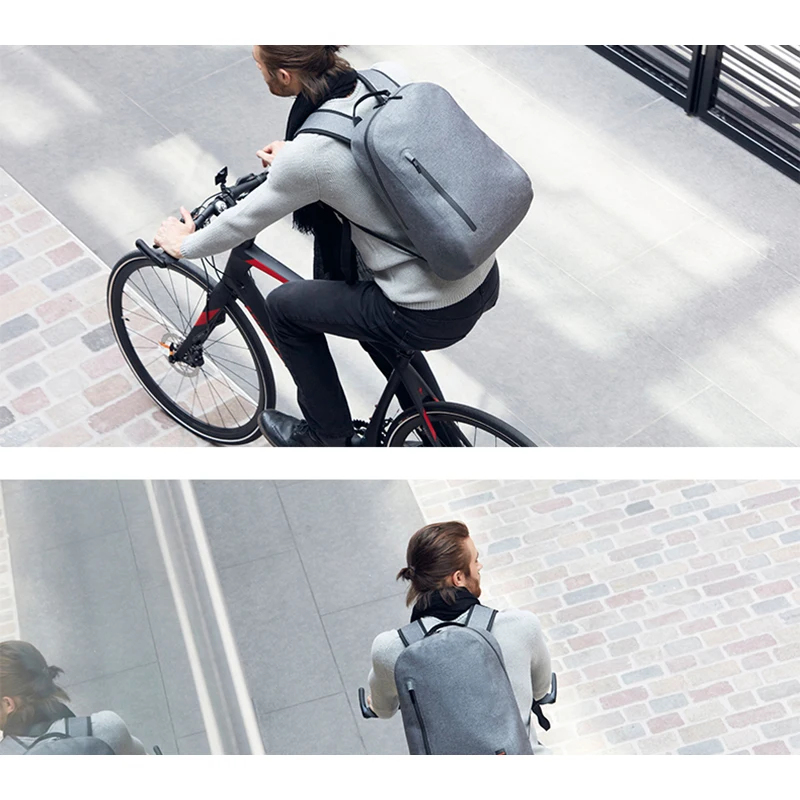 Airtight Waterproof and Submersible Bag Laptop Backpack zipper Business Travel Anti Theft Slim Computer Bag