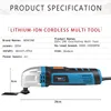 NEWONE 300W/350W/500W Oscillating Tool Multifunction Power Tool Electric Trimmer Renovator saw 3with handle,DIY home improvement 3