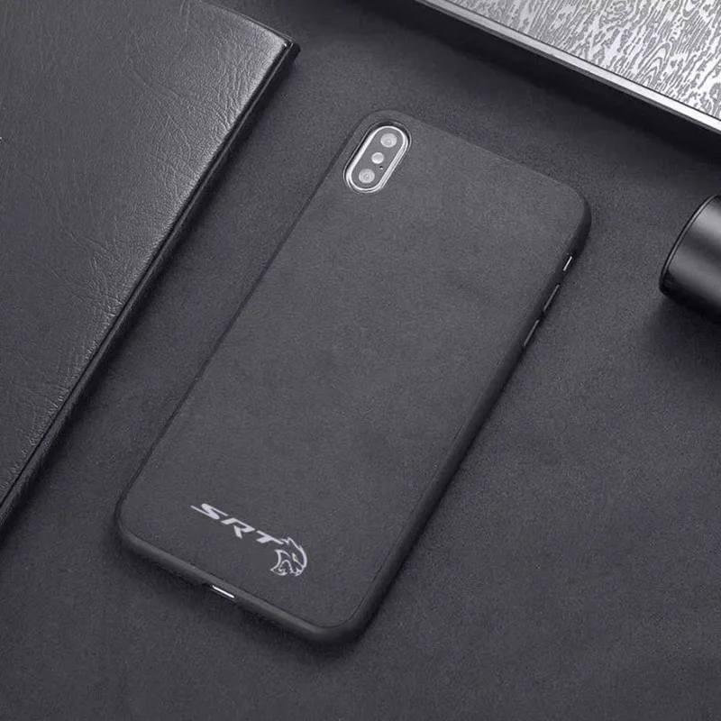 Luxury Racing-Inspired Leather Phone Case Cover