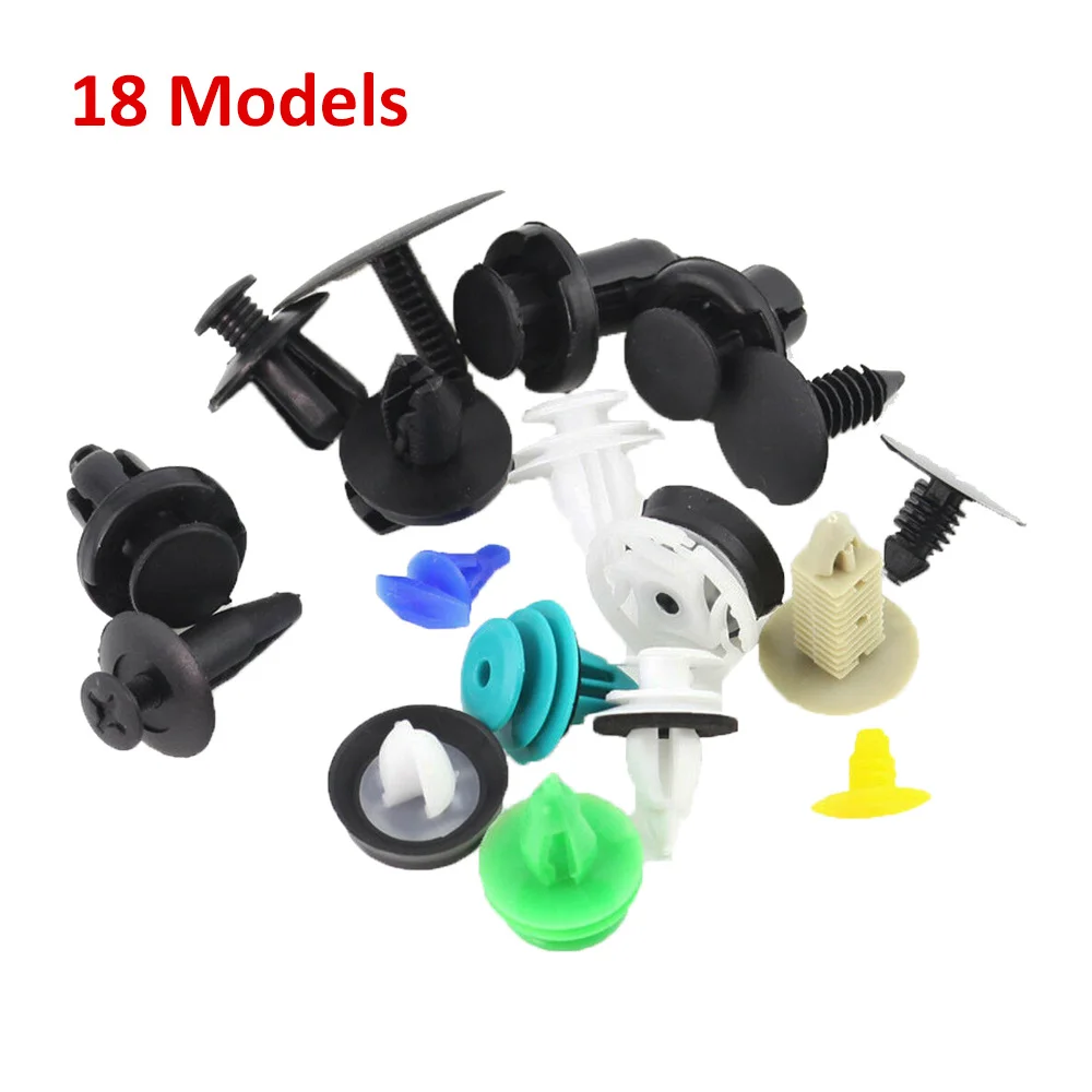 

500pcs Mixed Plastic Clips Rivets Kit for Audi Toyota Honda Auto Fasteners Car Fender Bumper Retainers Door Trim Panel Push Pin