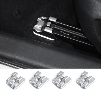 

Car Styling Chrome Seat Track Protection Cover Garnish For Toyota Camry 2018 2019 2020 Accessories