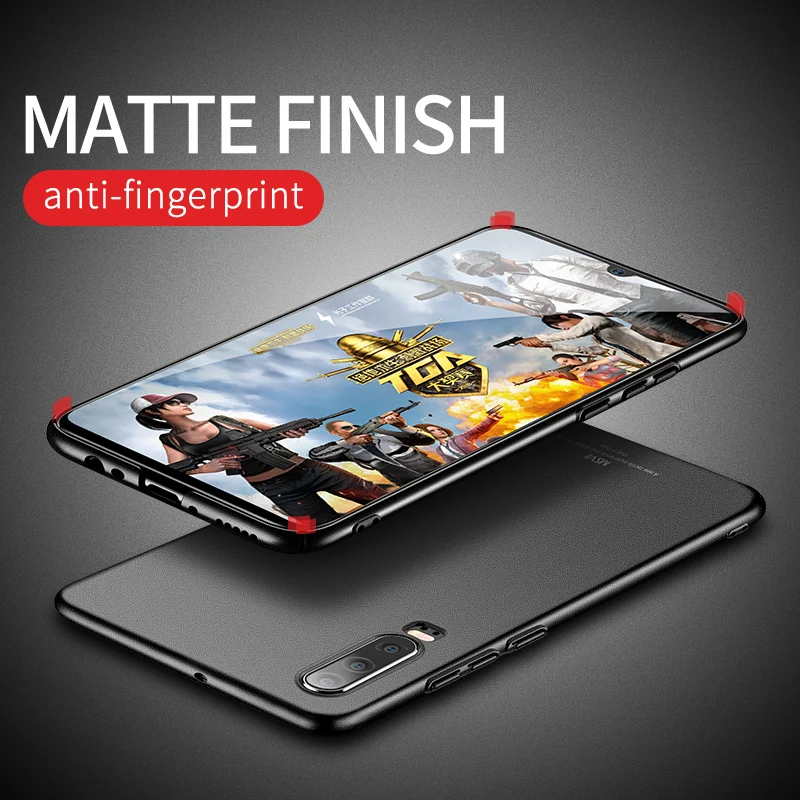 Матовый чехол Msvii для Huawei P30 Lite силиконовый Pro задняя крышка телефона защита