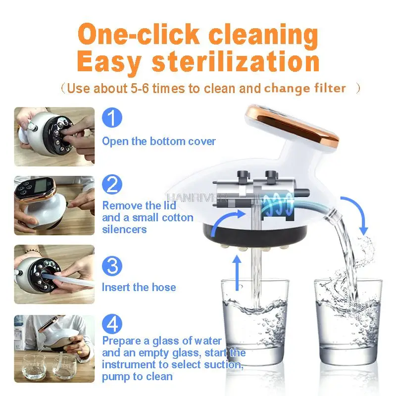 Cupping Massager Vacuum Strong Suction Cups EMS Ventosas Anti Cellulite Magnet Therapy Guasha Scraping Fat Burner Slimming tools 5