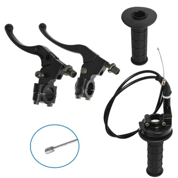 

7/8in Handlebar Grip (22mm) Kit Clutch Lever Brake Lever For Doodlebug