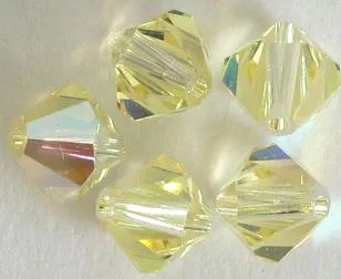 무료 배송, 288 개/몫 6mm jonquil AB 색상 중국어 최고 품질 크리스탈 Bicone 비즈