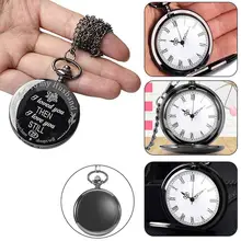 Women Fob Watches to My Husband Love You Still Printing For Valentine's Day/Husband Birthday Metal Gift Watch Gift Pocket Q5Z4